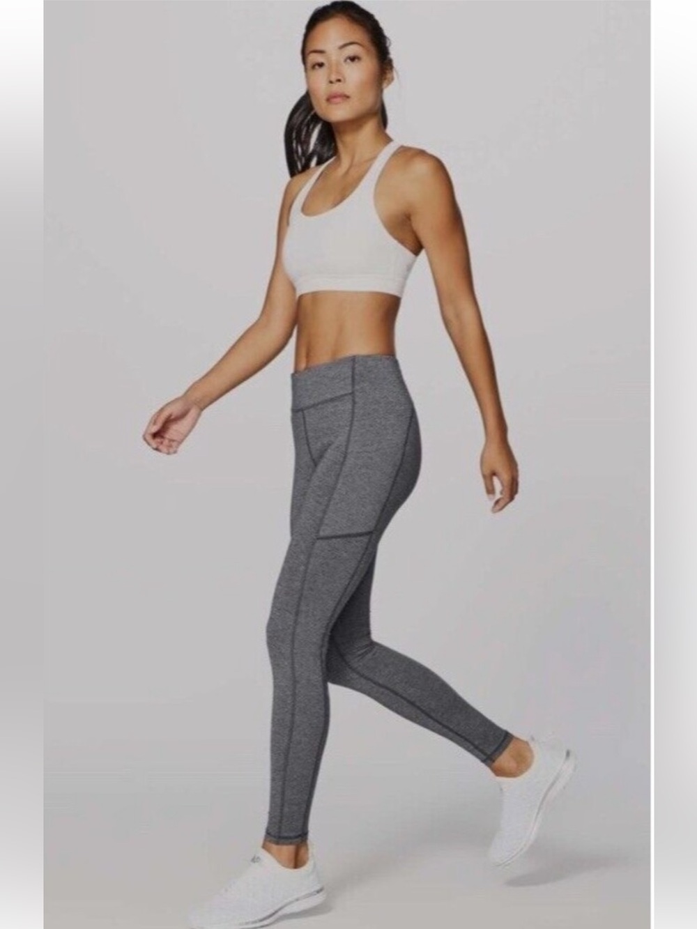 Lululemon Speed Up legging - 8 Tall (31") Heathered Black